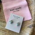 Kate Spade Jewelry | Kate Spade Nwt Opal Stud Earrings. Super Cute! Comes With Dust Bag. Never Worn. | Color: White | Size: Os