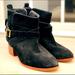 Kate Spade Shoes | Kate Spade Black Suede Booties | Color: Black | Size: 10