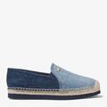 Michael Kors Shoes | Michael Kors Denim Kendrick Espadrilles Slip On Shoes Women’s Like New | Color: Blue | Size: 7.5