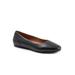 Women's Shiraz Flat by SoftWalk in Black (Size 5 1/2 M)