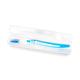 Holdio Tragbare Reise-Zahnbürstenbox, Hartplastik, staubdicht, Zahnbürstenbehälter und Zahnpasta-Box, Halter (transparent)