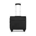 Nawal's Unisex Adult Waterproof Front Trolley Travel Hand Luggage USB Cabin Bag 4130, Black