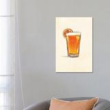 East Urban Home Craft Beer Belgian White Solo by The Whiskey Ginger - Wrapped Canvas Painting Canvas | 26 H x 18 W x 1.5 D in | Wayfair