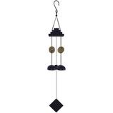 Arlmont & Co. Wind Chime Wood in Brown | 5 H x 4.13 W x 5 D in | Wayfair 938669E7ADCC46E4B0166196E88351B3