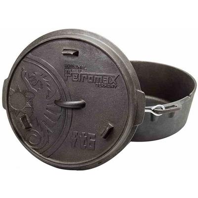 Petromax - Feuertopf ft6-t ohne Füße 5,5 Liter Gusseisen 35 x 14 x 35 cm Image