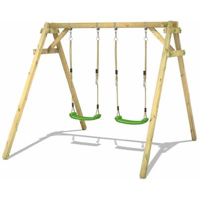 Schaukelgestell Kinderschaukel Smart Move Schaukel, Schaukelgerüst, Doppelschaukel, Holzschaukel