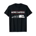 Womo Sapiens - Wohnmobil Camping Evolution Camper Zelten T-Shirt