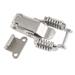 Cabinet Spring Loaded Lockable Draw Latch Silver Tone - Silver Tone