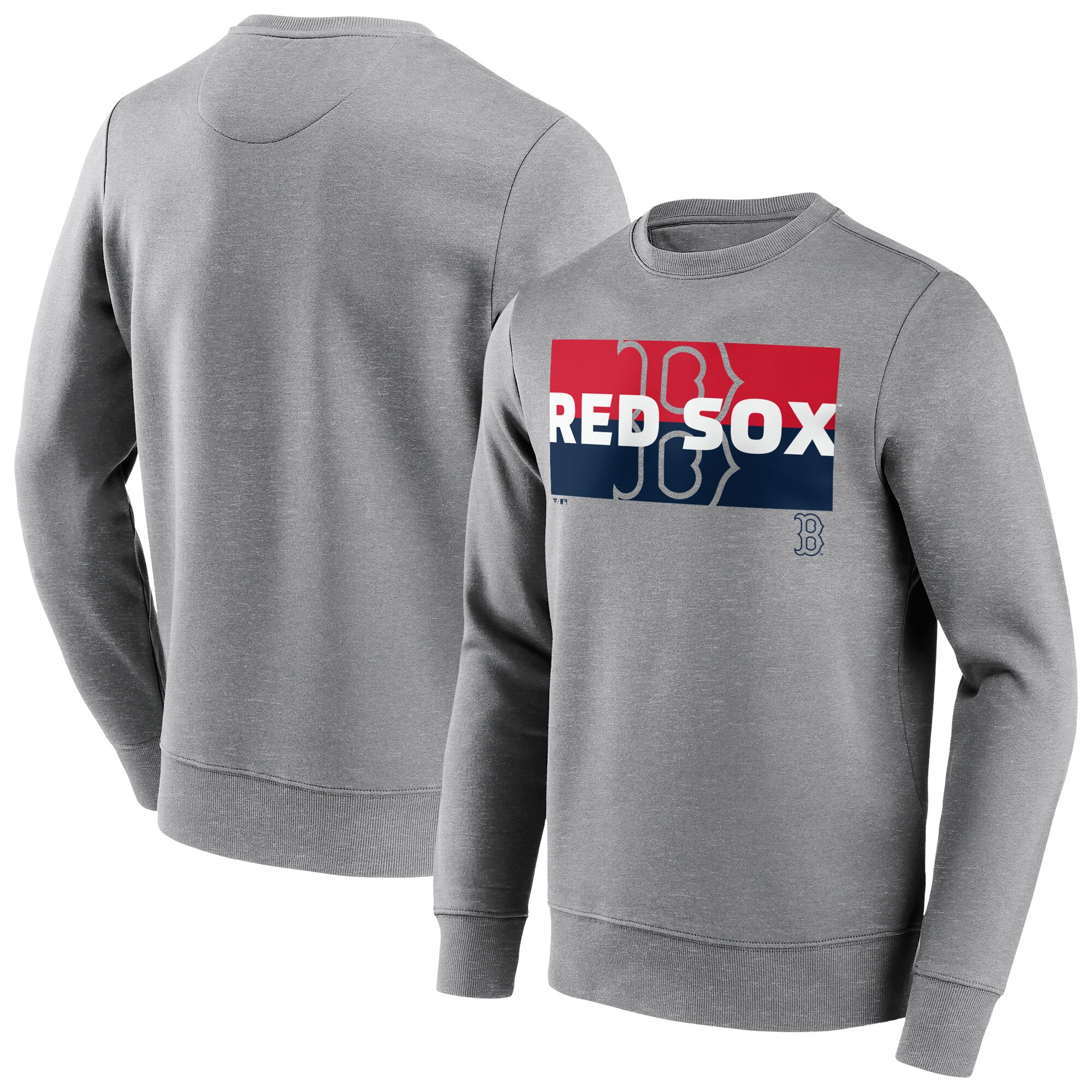 Boston Red Sox Square Off Crew Sweatshirt – Herren Image