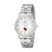 Men's Bulova Silver Illinois State Redbirds