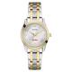 Women's Bulova Silver/Gold Saginaw Valley State Cardinals Classic Two-Tone Round Watch