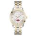 Bulova Silver/Gold Jacksonville State Gamecocks Classic Two-Tone Round Watch