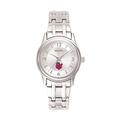 Women's Bulova Silver Linfield Wildcats Stainless Steel Quartz Watch