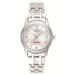 Women's Bulova Silver Saginaw Valley State Cardinals Stainless Steel Quartz Watch