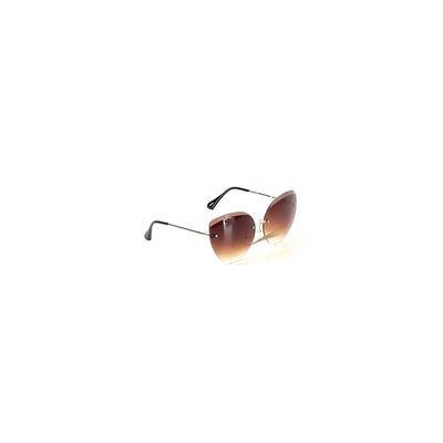 Fashion Sunglasses: Brown Solid ...