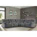 Gray Reclining Sectional - Winston Porter Karliyah 131.5" Wide Symmetrical Reclining Corner Sectional Polyester | 43 H x 132 W x 120 D in | Wayfair