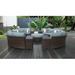 Kathy iIeland Homes & Gardens River Brook 11 Piece Sectional Seating Group Synthetic Wicker/All - Weather Wicker/Wicker/Rattan | Outdoor Furniture | Wayfair