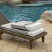 Highland Dunes Outdoor Chaise Lounge 3.5" Cushion Acrylic in Gray | 3.5 H x 21 W in | Wayfair 64A568127C2A4C4FA723B558AF43508D
