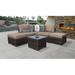 River Brook 6 Piece Outdoor Wicker Patio Furniture Set 06b Synthetic Wicker/All - Weather Wicker/Wicker/Rattan | Wayfair RIVER-06B-ARUBA