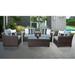 River Brook 6 Piece Outdoor Wicker Patio Furniture Set 06a Synthetic Wicker/All - Weather Wicker/Wicker/Rattan | Wayfair RIVER-06A-SPA