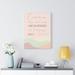 Trinx I Will Give You Rest Matthew 11:28 Christian Wall Art Bible Verse Print Ready to Hang Canvas in Blue/Green/Pink | Wayfair