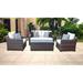 River Brook 5 Piece Outdoor Wicker Patio Furniture Set 05c Synthetic Wicker/All - Weather Wicker/Wicker/Rattan | Wayfair RIVER-05C-WHITE