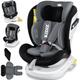 Siège auto pour bébé Siège auto pour enfant Isofix Top Tether pivotant à 360° Groupe 0/1/2/3 dès la