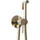 Robinet de bidet encastré loop gold - or