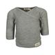 MarMar Copenhagen - Wickelshirt Tut Wrap In Grey Melange, Gr.56