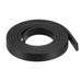 Solid Rectangle Rubber Seal Strip 10mm Wide 3mm Thick, 1M Long Black