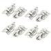 Toolbox Wooden Case Trunk Toggle Latches Catch Hasp Locker 62x39x17mm 8pcs - Silver Tone