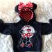 Disney Shirts & Tops | Disneyland Little Girls Minnie Hoodie (2t) | Color: Black | Size: 2tg