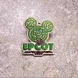Disney Other | Disney Pin - Wdw - Epcot International Flower & Garden Festival 2005 Logo Stitc | Color: Green | Size: Os