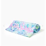 Lilly Pulitzer Bath | New Lilly Pulitzer Velour Terry Beach Pool Towel Multi Shell Of A Party | Color: Blue/Green | Size: Os