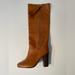 Coach Shoes | Coach Therese Tall Brown Leather Knee Boots Sz 5 | Color: Brown | Size: 5