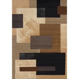 Manhattan Soho Area Rug by United Weavers of America in Brown (Size 1'11"X 7'4")