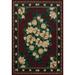 Manhattan Magnolia Area Rug by United Weavers of America in Burgundy (Size 1'10" X 3')