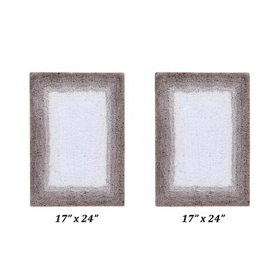 Torrent Bath Mat Rug, (17" X 24" | 17" X 24") by Better Trends in Beige