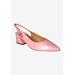 Women's Shayanne Slingback Pump by J. Renee in Soft Pink (Size 6 1/2 M)