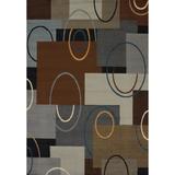 Manhattan Oshi Area Rug by United Weavers of America in Brown (Size 1'10" X 3')
