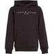 Tommy Hilfiger Kinder Unisex Hoodie Essential Hoodie mit Kapuze, Schwarz (Black), 3 Jahre