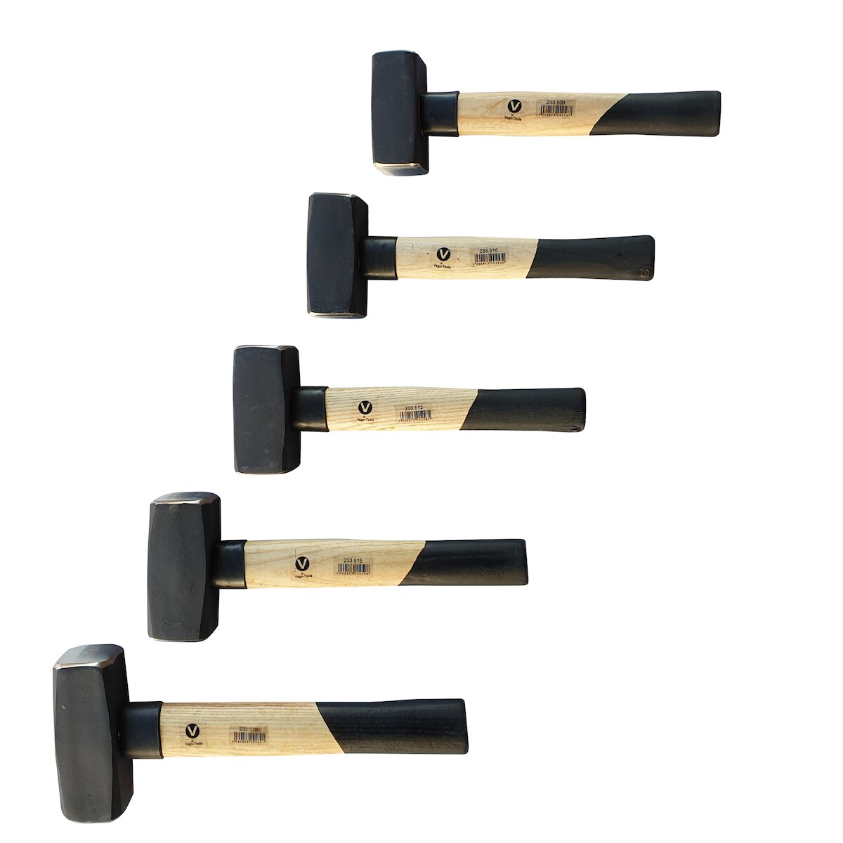 Vago-Tools 5 tlg Set Fäustelhammer Image