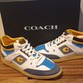 Coach Shoes | Citysole Mid Top Sneaker | Color: Blue/Yellow | Size: 9.5
