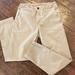 American Eagle Outfitters Pants | Never Worn American Eagle Slim Straight Flex Chino’s 26w 30l | Color: Cream/Tan | Size: 26w X 30l