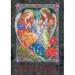 Toland Home Garden Blessing Angels Polyester 40 x 28 House Flag in Blue/Brown/Green | 40 H x 28 W in | Wayfair 1012167