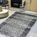 Gray 84 x 60 x 0.5 in Area Rug - HR HANDCRAFT RUGS Hope Oriental Dusk Area Rug Polypropylene | 84 H x 60 W x 0.5 D in | Wayfair HUD-1095-5X7-DKS_