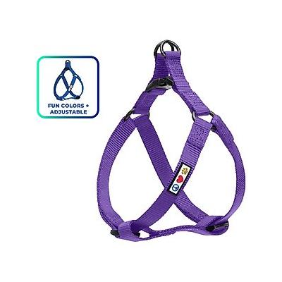 Pawtitas Solid Dog Harness, Purple, Medium