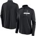 Women's Nike Black Chicago White Sox Primetime Local Touch Pacer Quarter-Zip Top