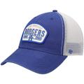 Men's '47 Royal Los Angeles Dodgers Penwald Clean Up Trucker Snapback Hat