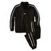 Men's Big & Tall Fila® Tracksuit by FILA in Black Silver (Size 4XL)